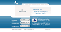 Desktop Screenshot of febaelectronics.com